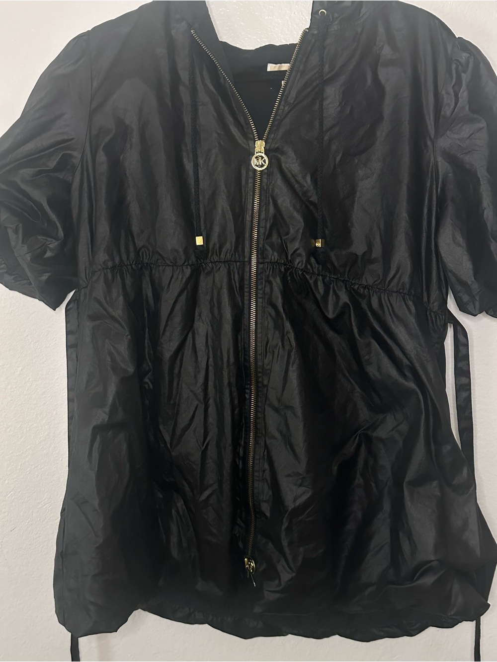 MICHAEL Michael Kors Black Hooded Anorak Jacket - Picture 4 of 8